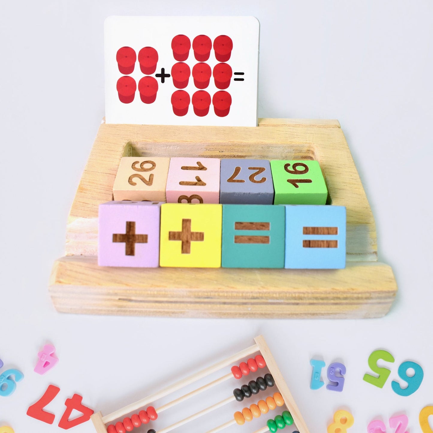 SumSmart Wooden Toy SWASTIK CREATIONS The Trend Point