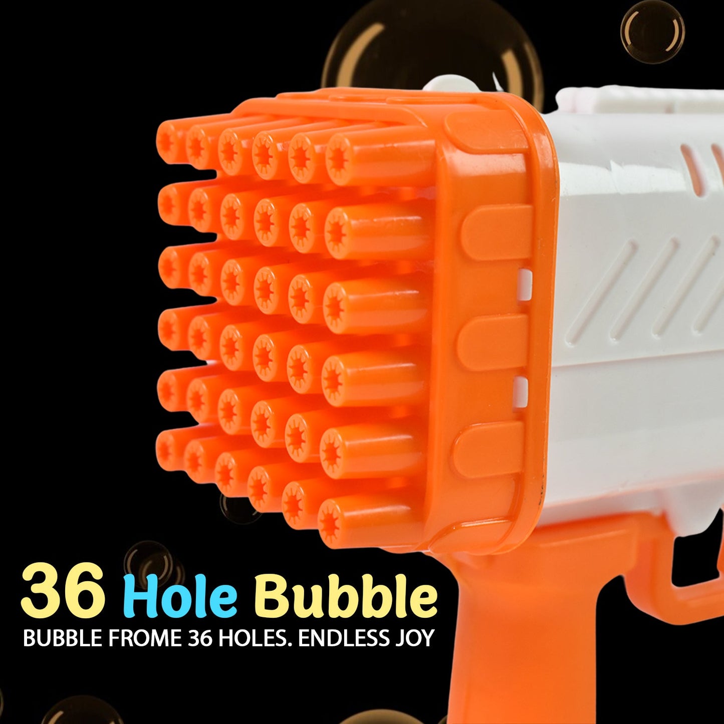 36 Holes Big Rechargeable Powerful Machine Bubble Gun Toys (1 Set) SWASTIK CREATIONS The Trend Point