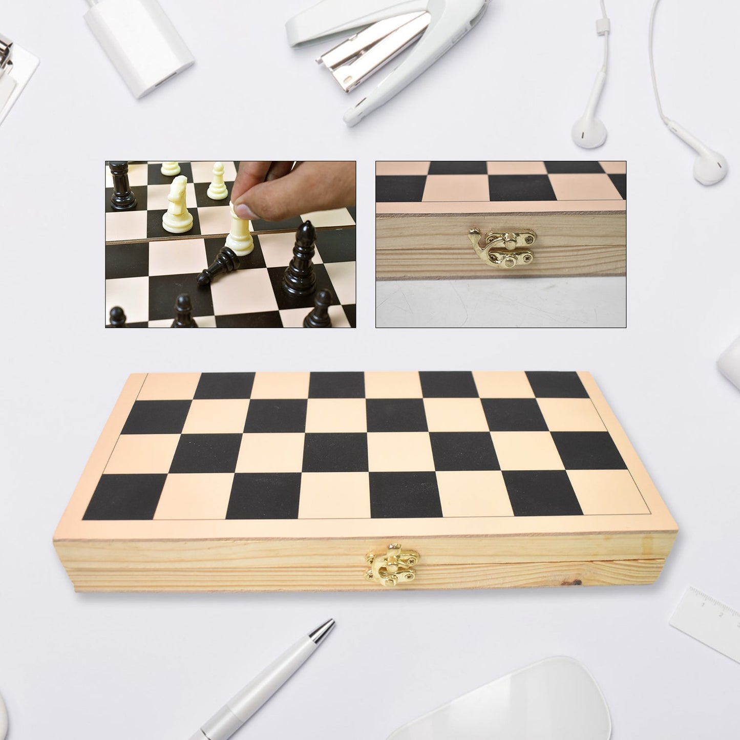 Classic Fold Chess Set SWASTIK CREATIONS The Trend Point