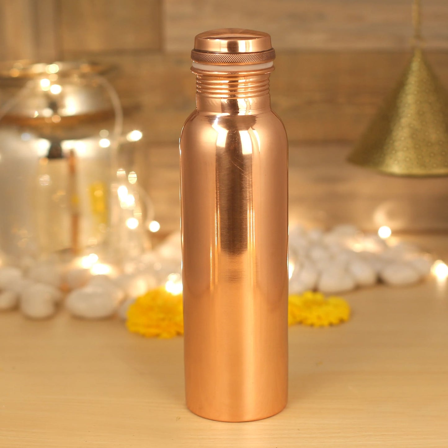 Copper Water Bottle SWASTIK CREATIONS The Trend Point