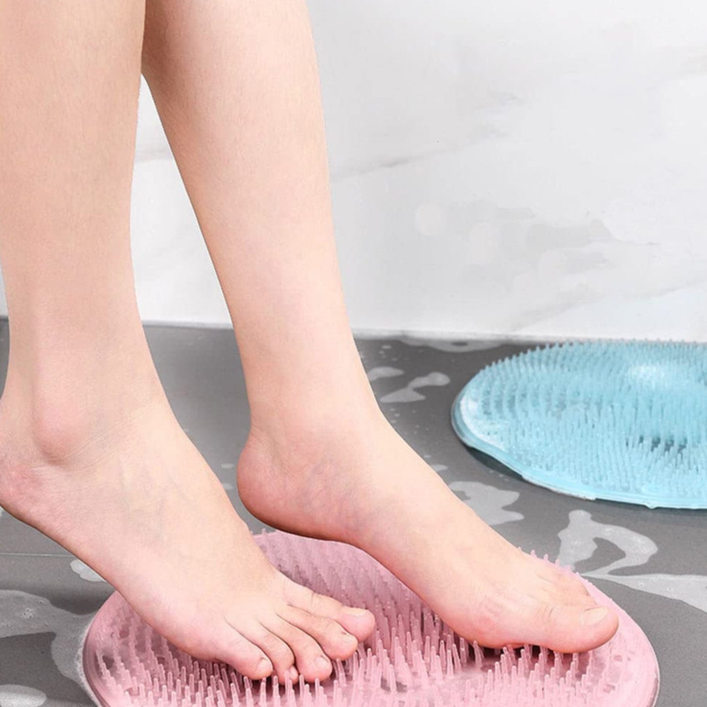 Round Shape Foot Rubbing / Bath Massager (30×30 CM / 1 Pc) SWASTIK CREATIONS The Trend Point