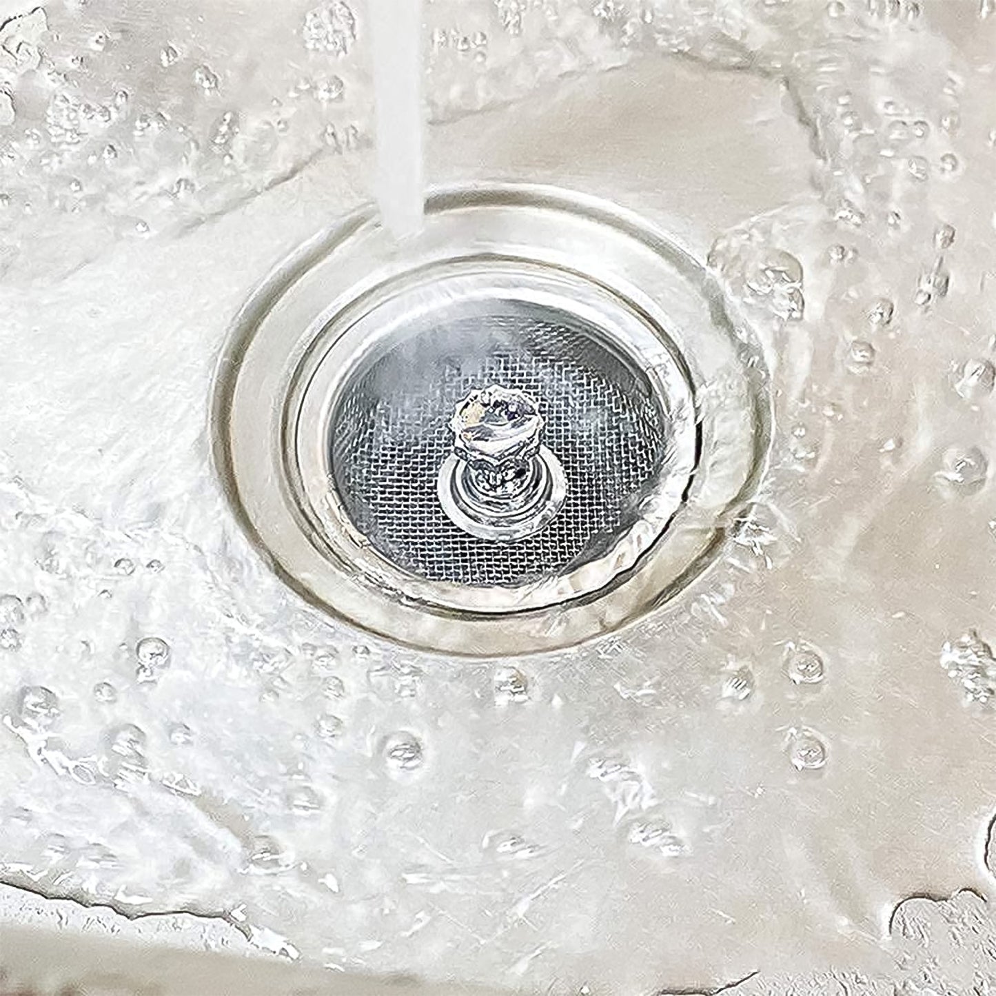 Stainless Steel Sink Strainer Basket Strainer Kitchen Sink Strainer (1 Pc) SWASTIK CREATIONS The Trend Point