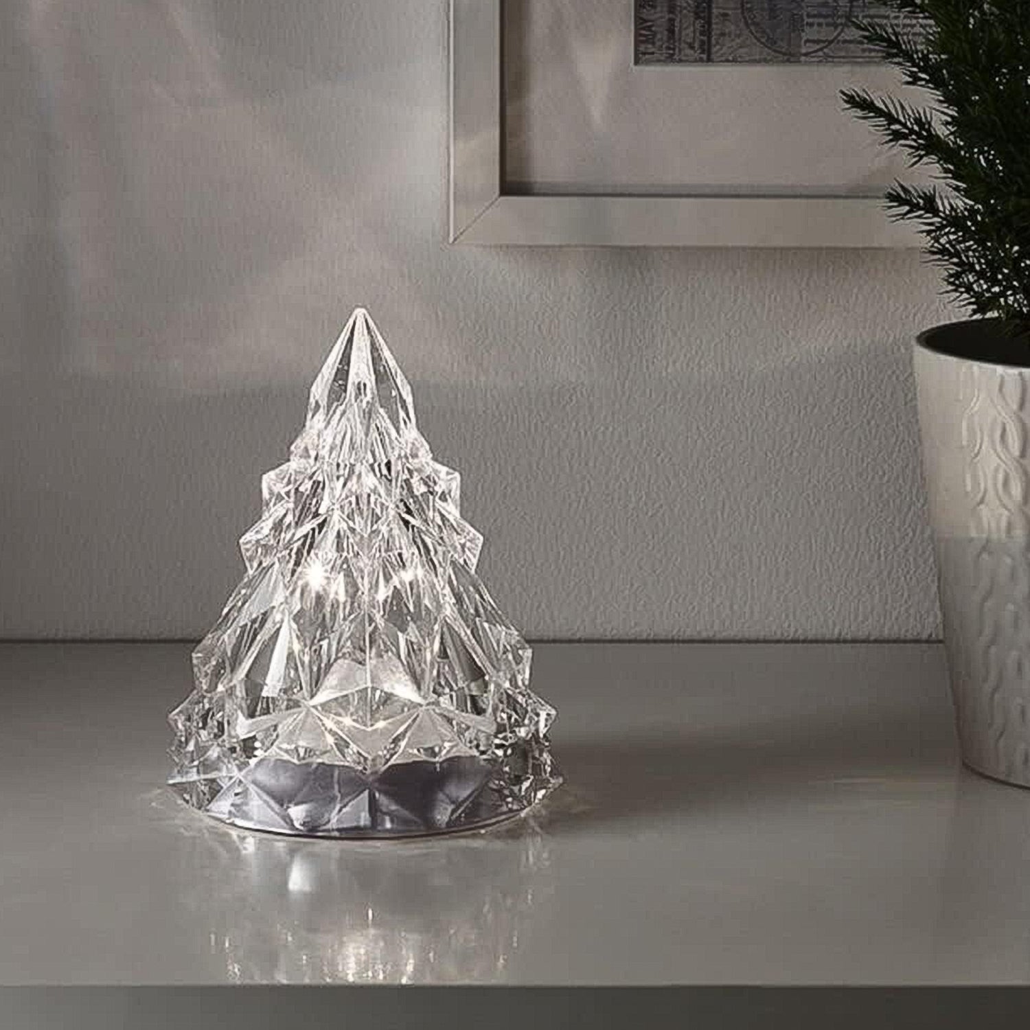 Iceberg / Pyramid Candlelight Tea Light (1 Pc)