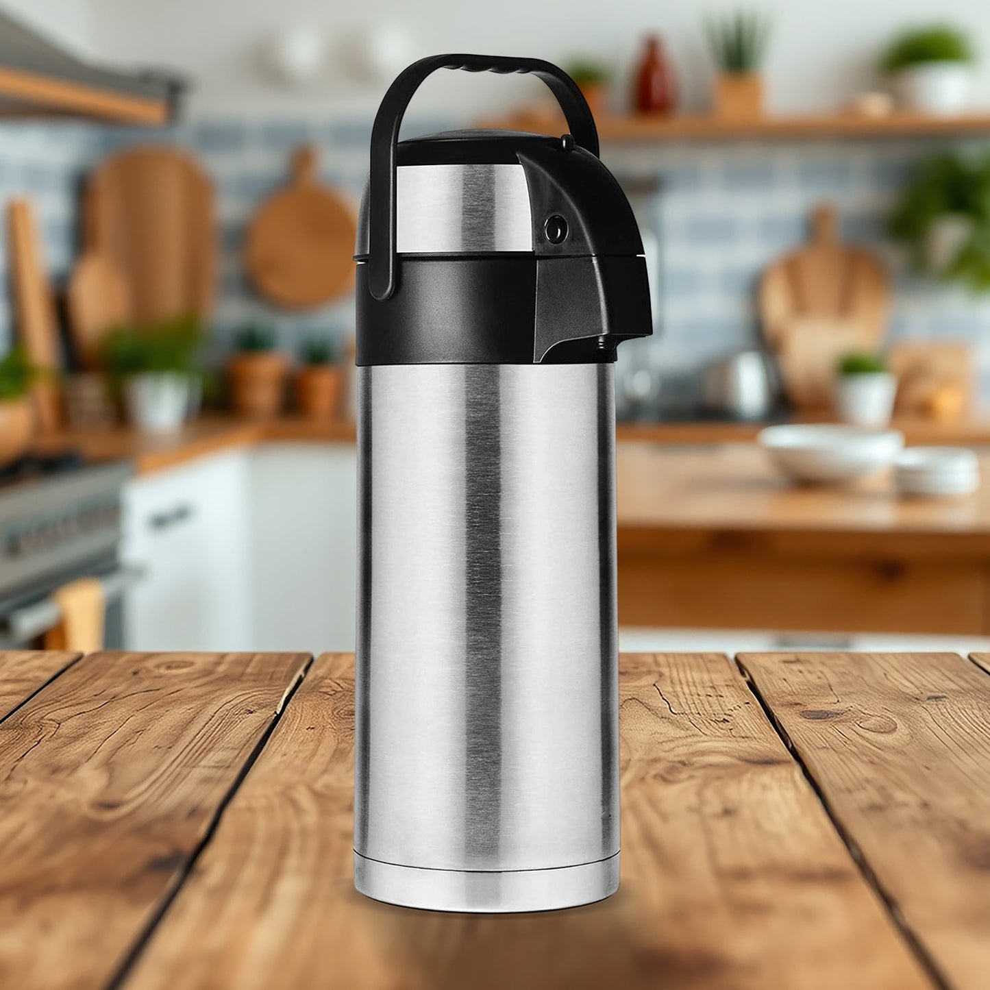 Beverage Dispenser Stainless Steel for Serving Tea and Coffee, Thermos steel (4000 ML) SWASTIK CREATIONS The Trend Point