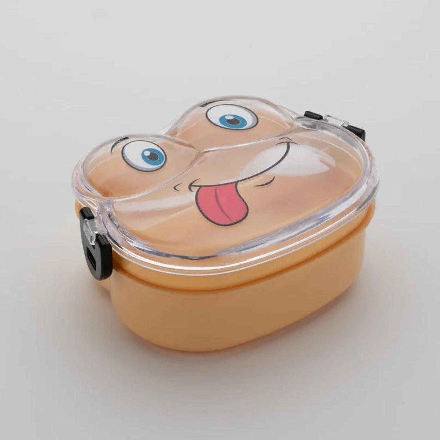 Double Layer Lunch Box in Froggy Shape with Included Spoon SWASTIK CREATIONS The Trend Point