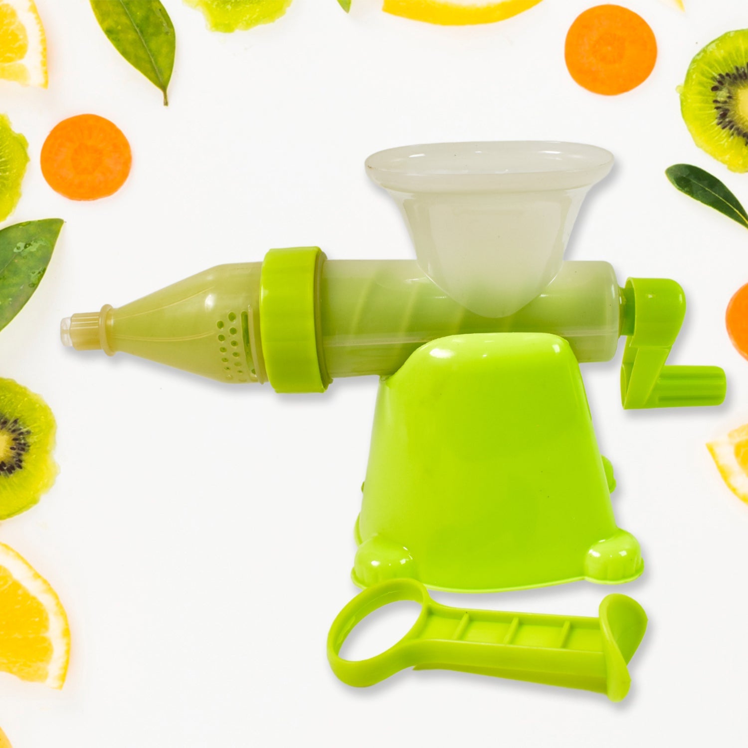 Manual Juicer Modern Plastic Fruit and Vegetable Juicer (1 Pc / Bowl Not Included)