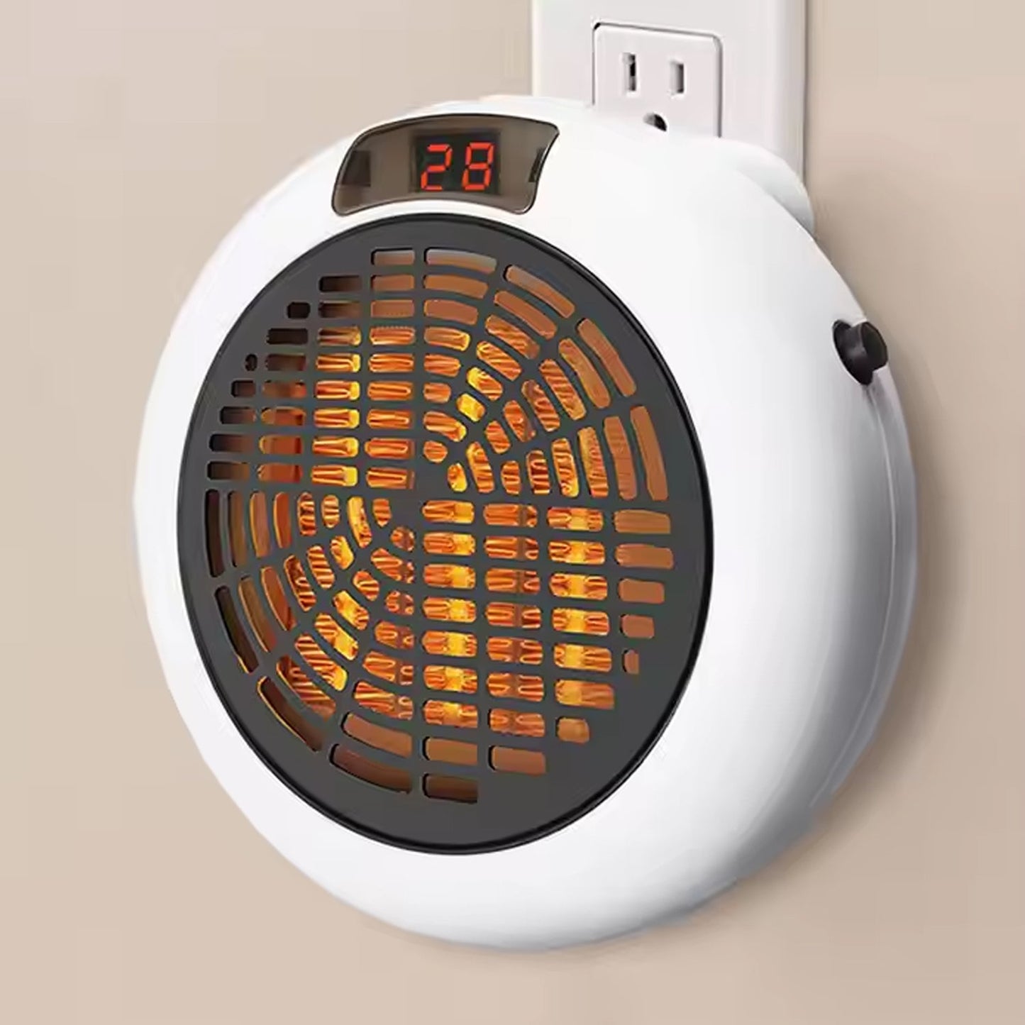 Room Heater for Home, Office, Camper LED Screen Portable Wall Heater (900W / 1 Pc) SWASTIK CREATIONS The Trend Point