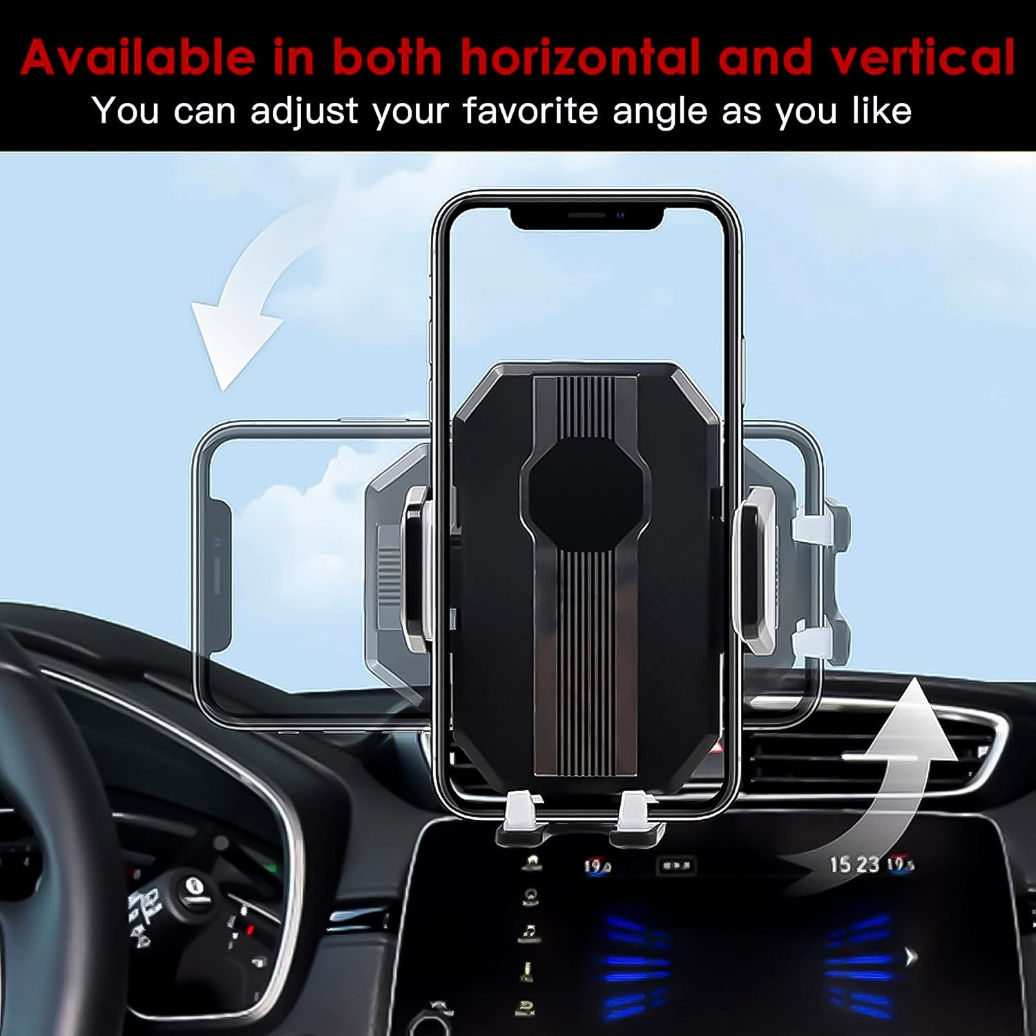 360° Rotation Car Phone Holder Mount (1 Pc)