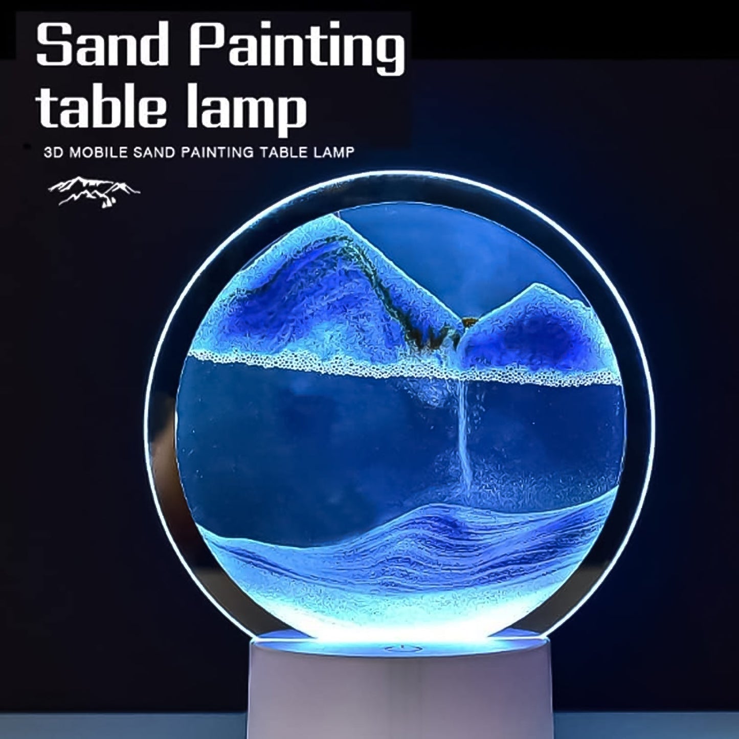 5 Color Light Moving Sand Art Picture (1 Pc) SWASTIK CREATIONS The Trend Point