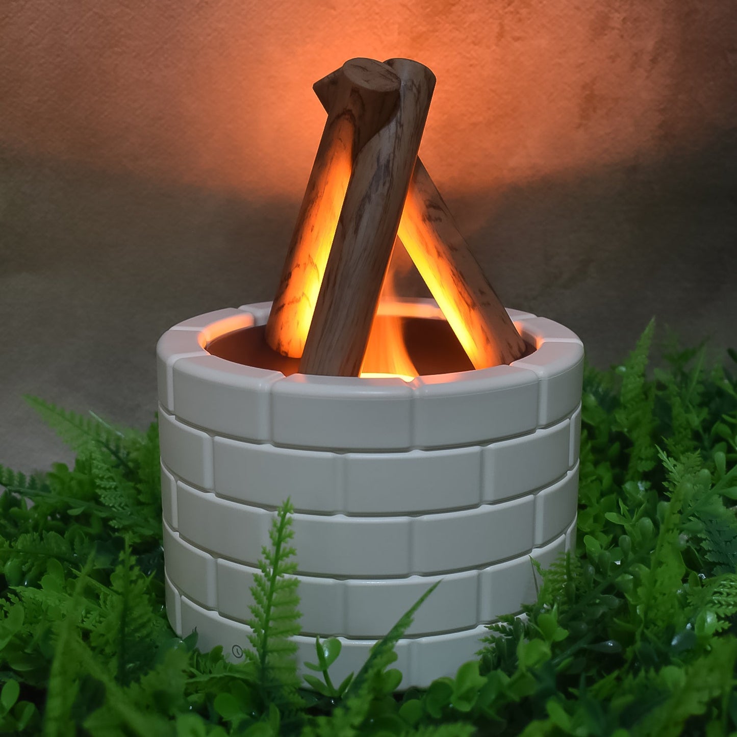 Bonfire Shaped Diffuser Essential Oil Diffuser Multi Function Flame Oil Diffuser (1 Pc) SWASTIK CREATIONS The Trend Point