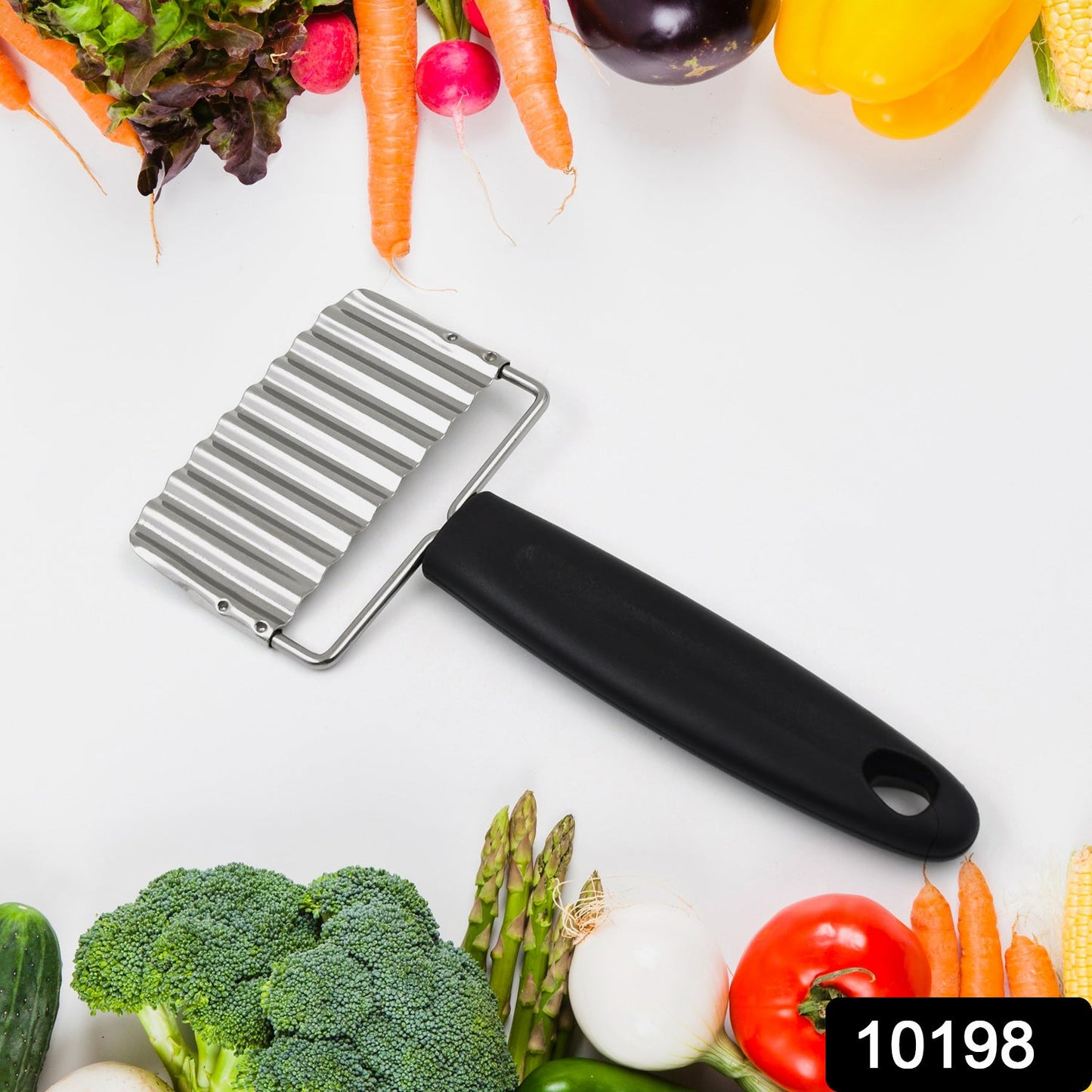 Stainless Steel Vegetable Salad Chopping Knife Crinkle Cutters  SWASTIK CREATIONS The Trend Point