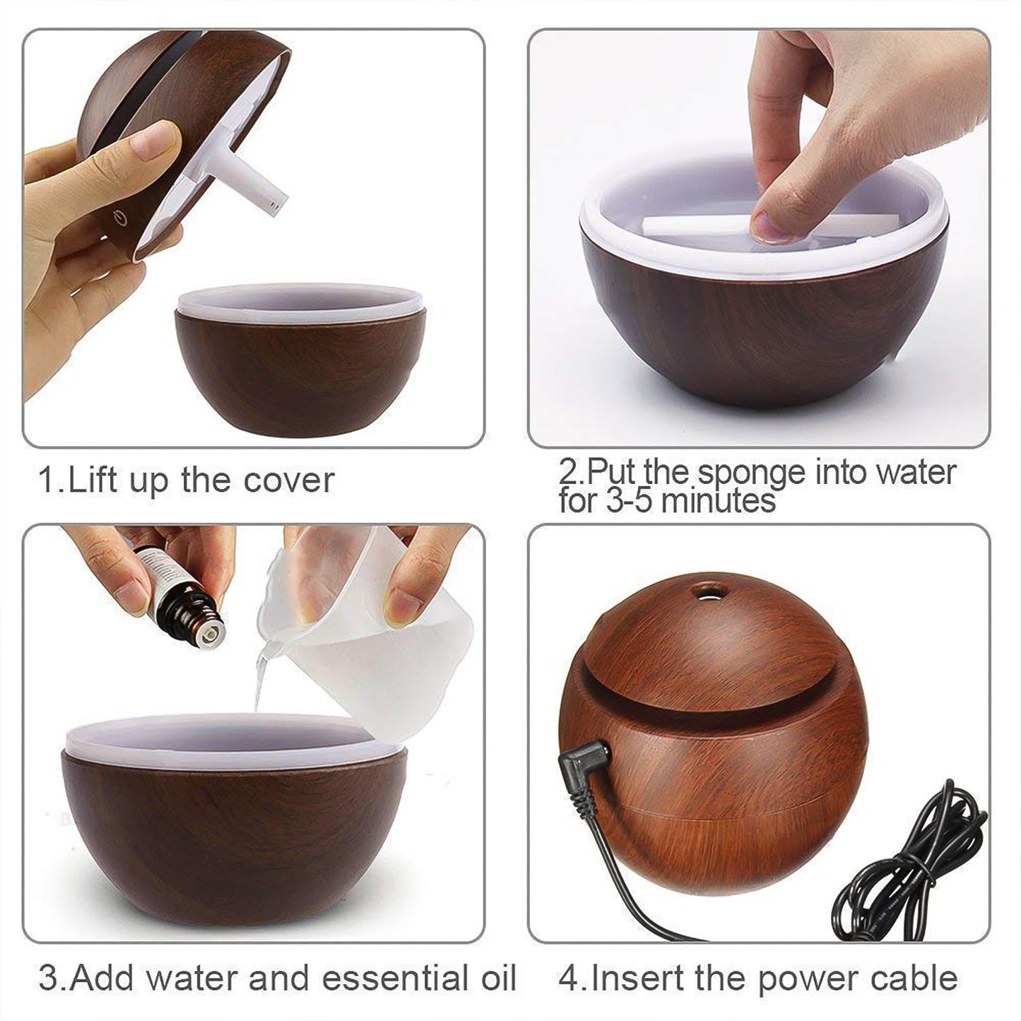 AromaGlow USB Humidifier SWASTIK CREATIONS The Trend Point