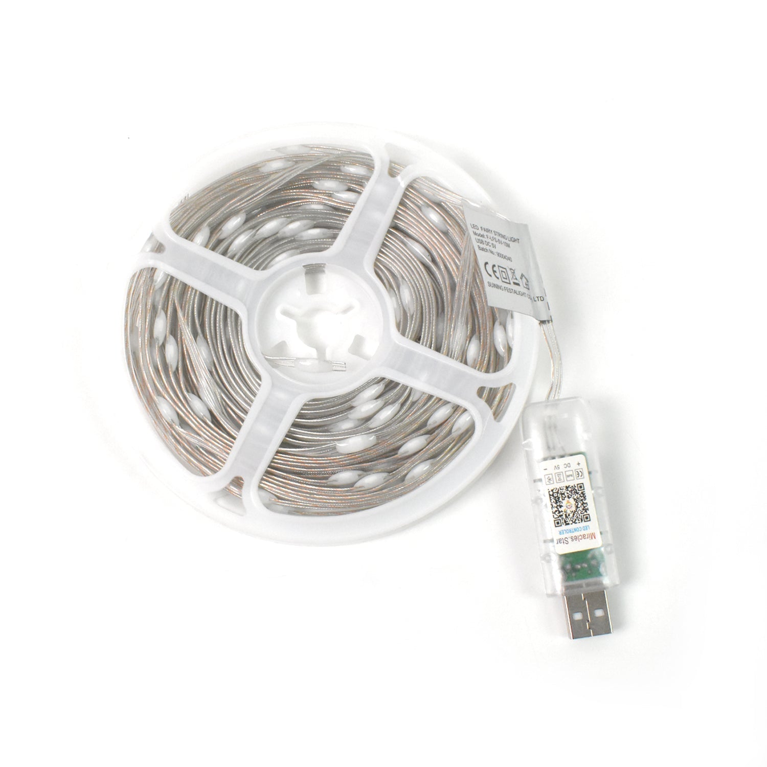 Multi Coloured 10M RGB LED Strip Lights (1 Pc)