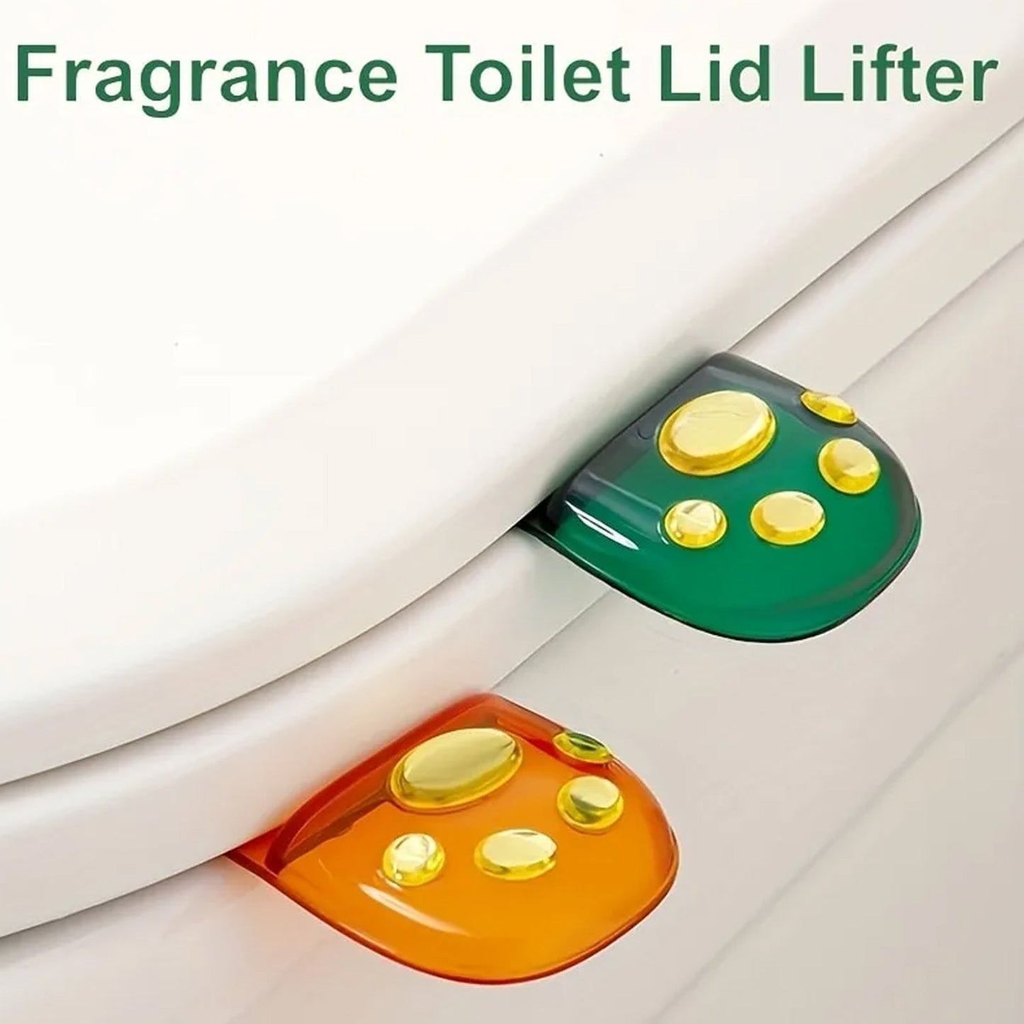 Fragrance Toilet Cap / Lid Lifter Toilet Seat Cover (2 Pc Set) SWASTIK CREATIONS The Trend Point