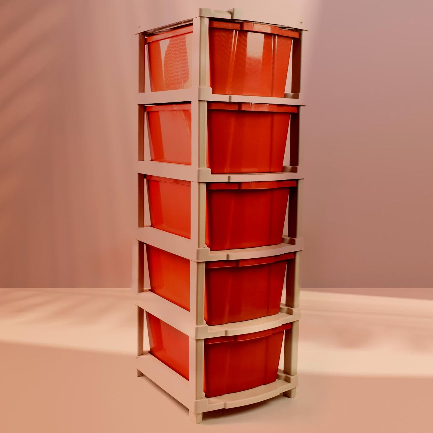 ClearCube 5-Tier Storage SWASTIK CREATIONS The Trend Point