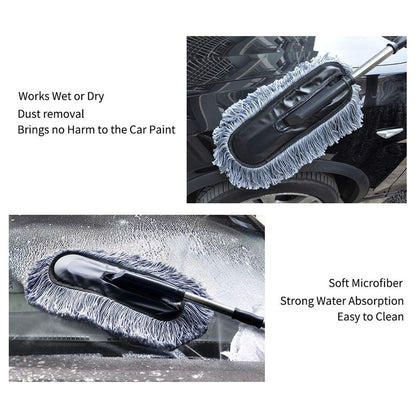 Car Dust Brush – Gentle and Efficient Cleaning Tool for Interior and Exterior (1 Pc)