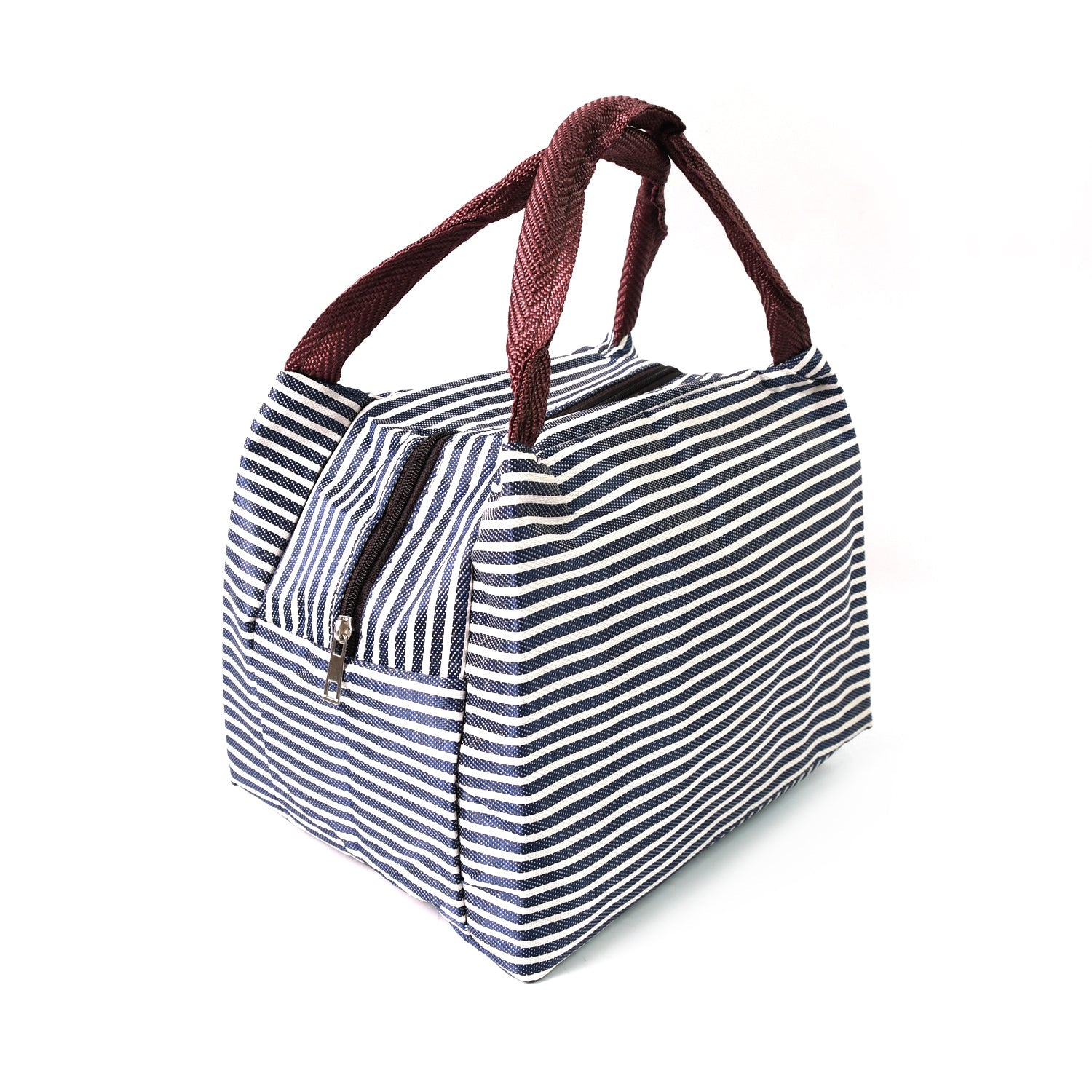 Lunch Box Bag for Women Men Insulated Lunch Bag With Zipper (1 Pc / Mix Color)