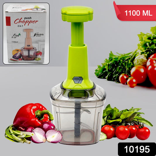 2in1 Press Vegetable Choppers for Kitchen 