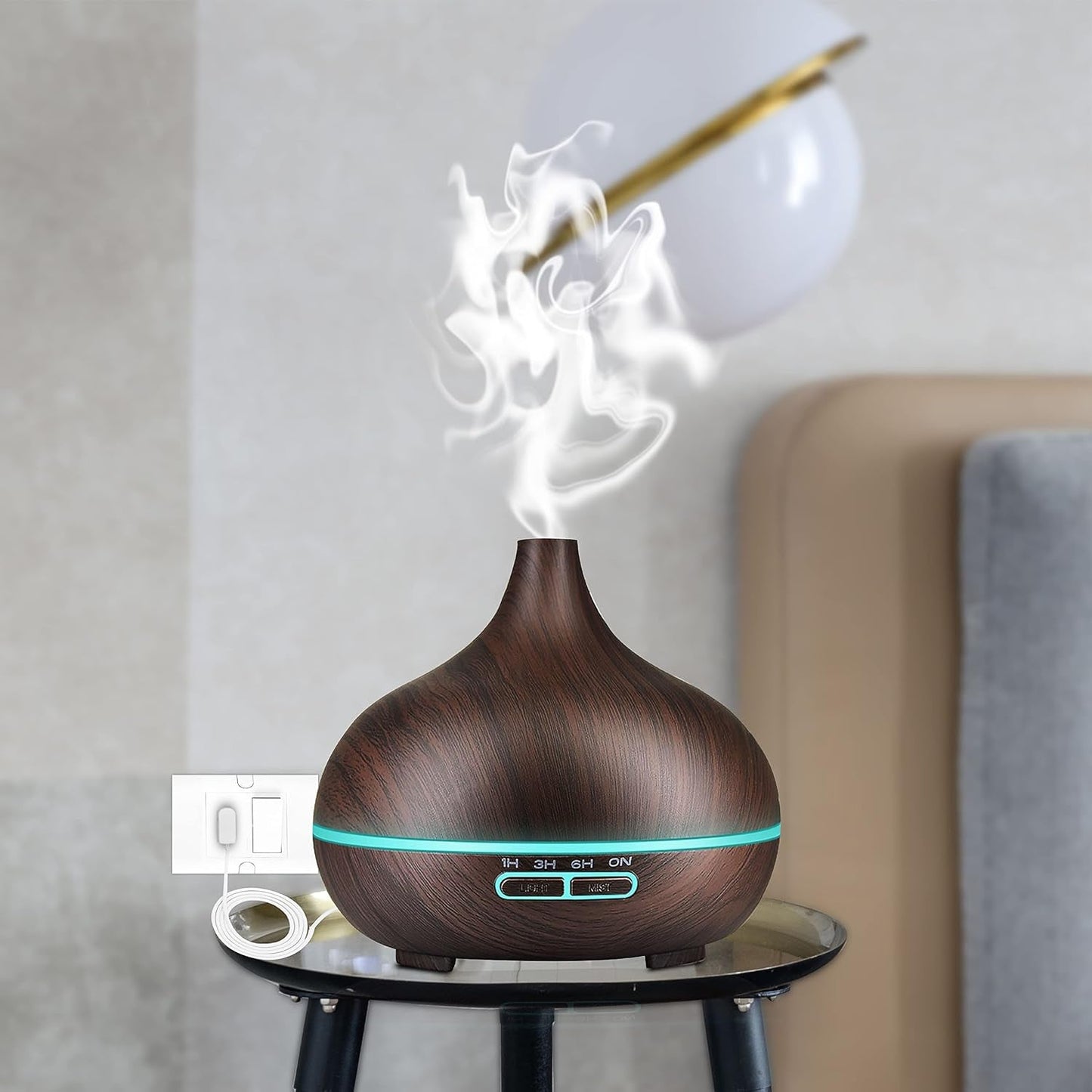 AuraBreeze LED Humidifier SWASTIK CREATIONS The Trend Point