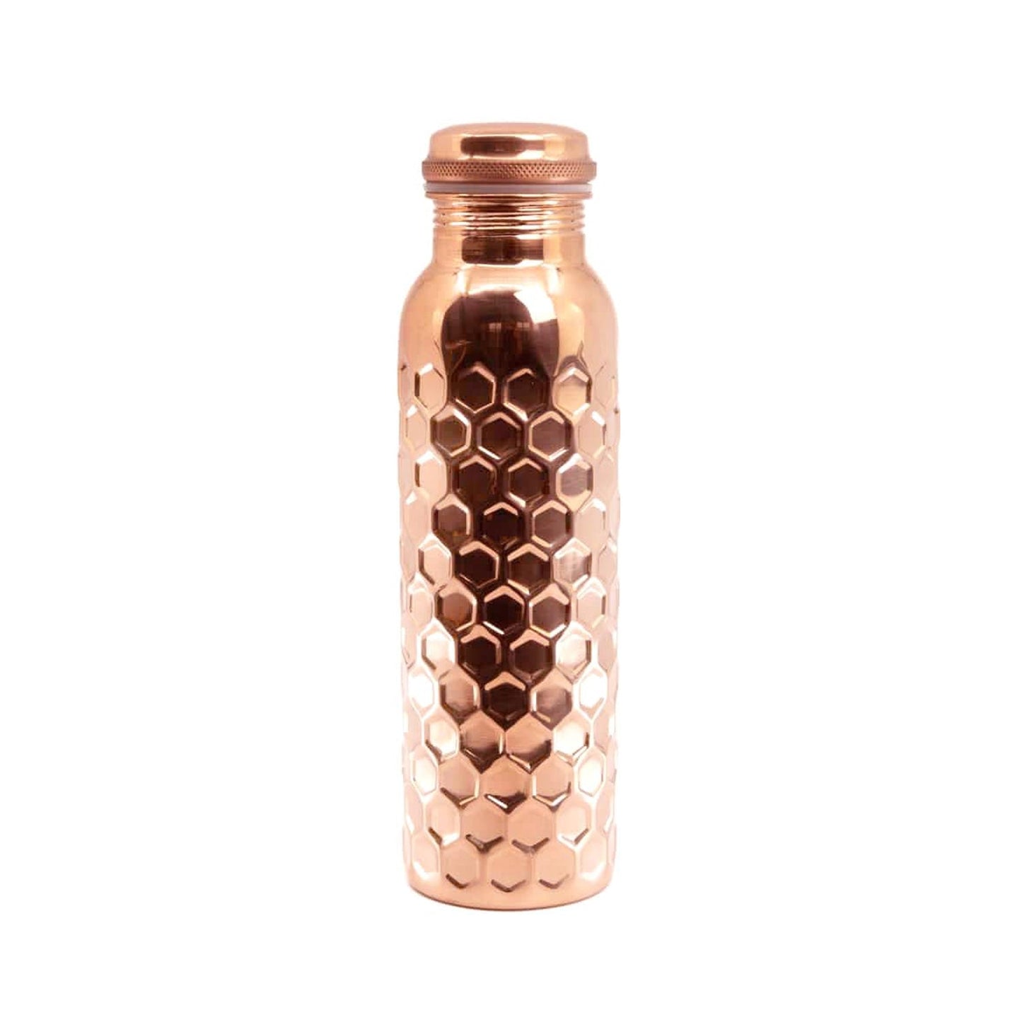 Sculpted Copper Bottle SWASTIK CREATIONS The Trend Point