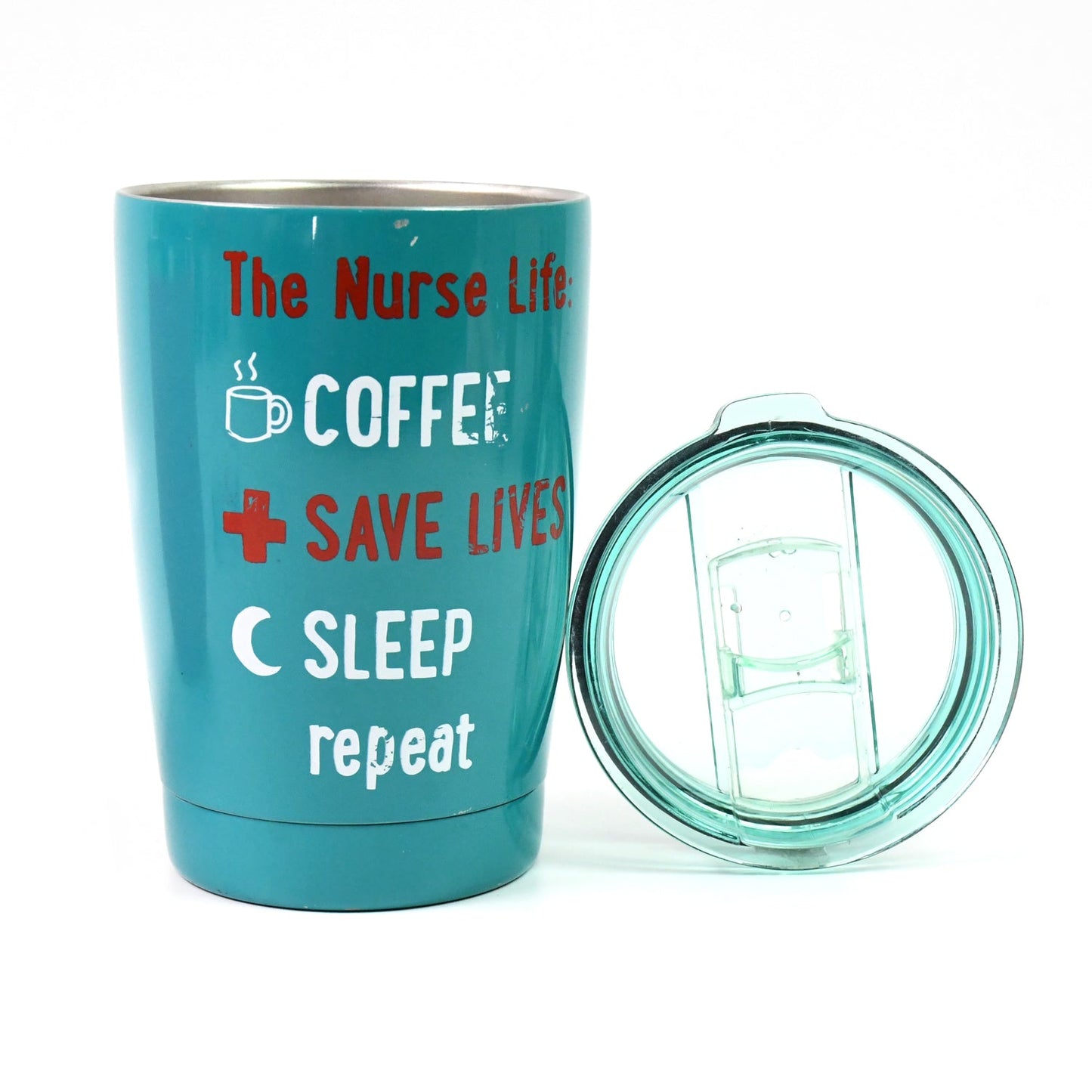 Stainless Steel Vacuum Insulated Mug with Lid (1 Pc / Mix Design & Color) SWASTIK CREATIONS The Trend Point