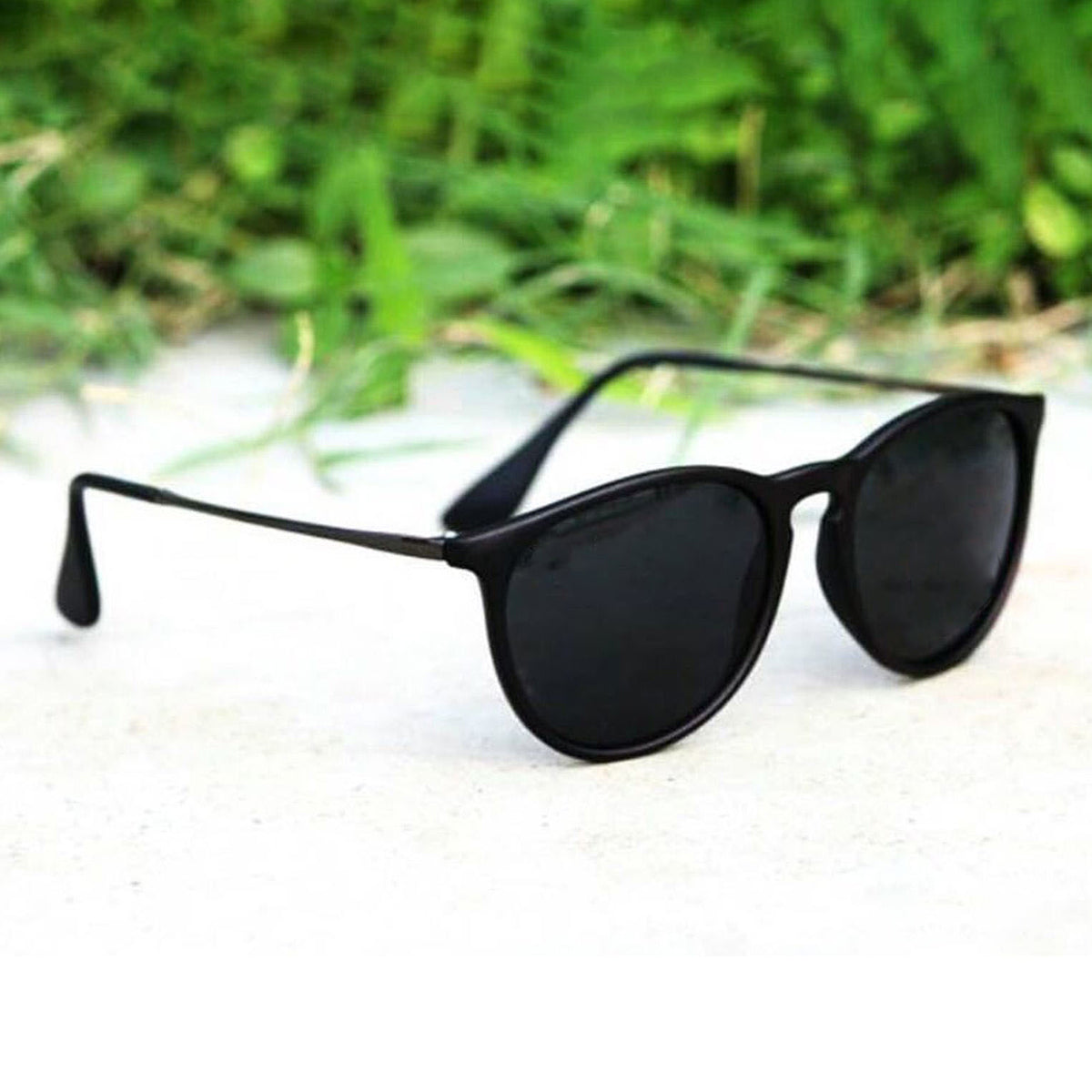 4171 GTB Fiorano Aviator Sunglasses (SUN-RN-4171-BLK1BLK-M) SWASTIK CREATIONS The Trend Point