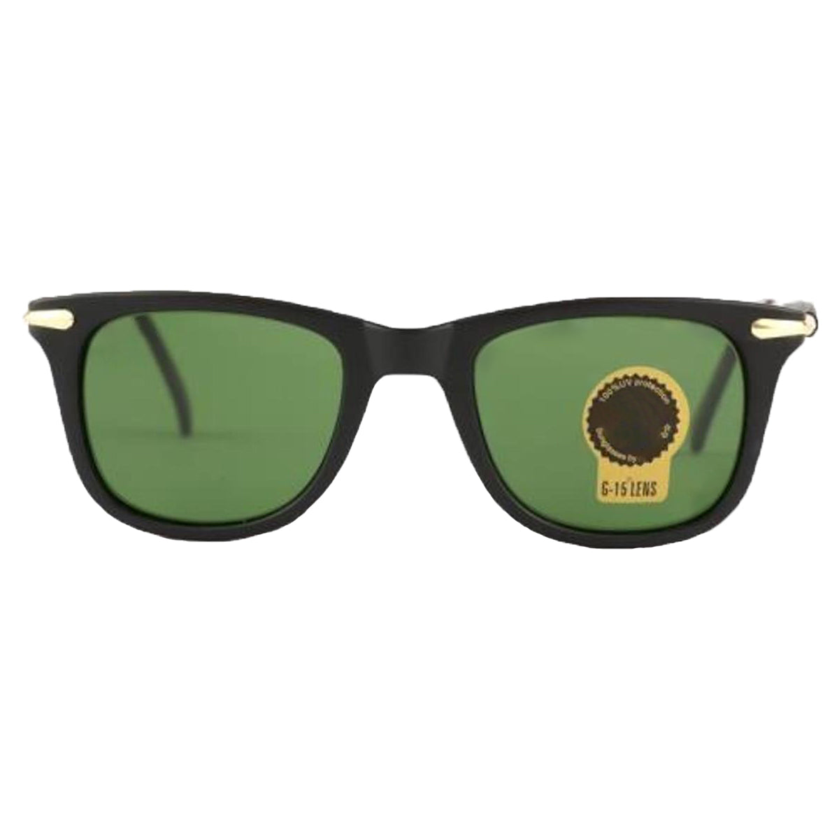 Green Enigte Square Sunglasses (SUN-RN-2148-GRN1GLD-M) SWASTIK CREATIONS The Trend Point