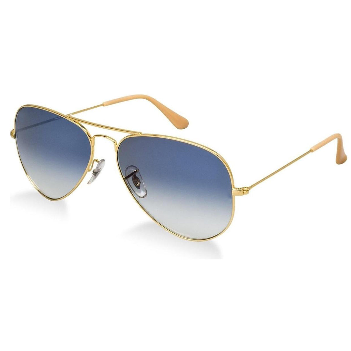 Purosangue 3026 Aviator Sunglasses (SUN-RN-3026-BLU2GLD-M) SWASTIK CREATIONS The Trend Point