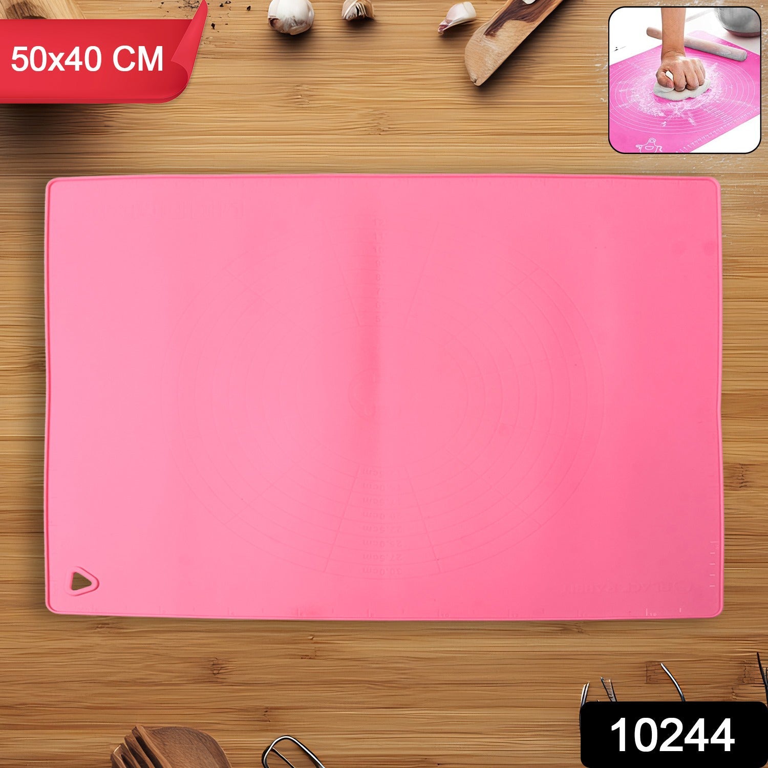 Rolling Mat Silicone Baking Mat (50×40 Cm)