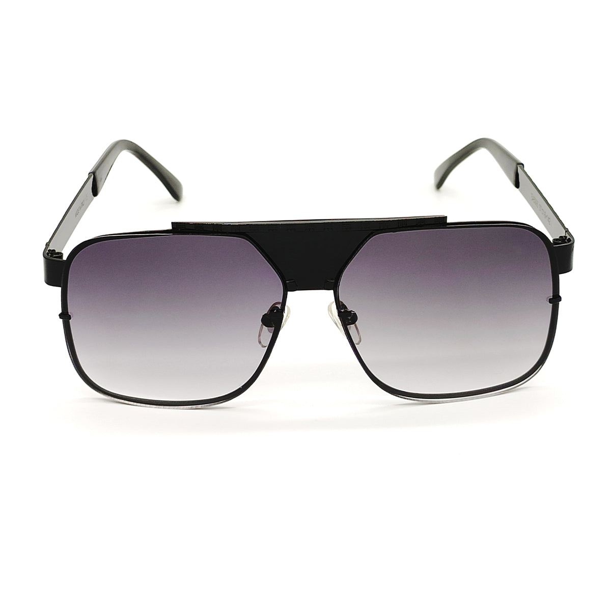 Black SELTOS Square Sunglasses (SUN-LV-5996-BLK2BLK) SWASTIK CREATIONS The Trend Point