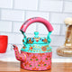 Hand-Painted Aluminium Tea Kettle – 750 ml for kitchen décor Home Décor , Tea Party , Serving - (KT1)