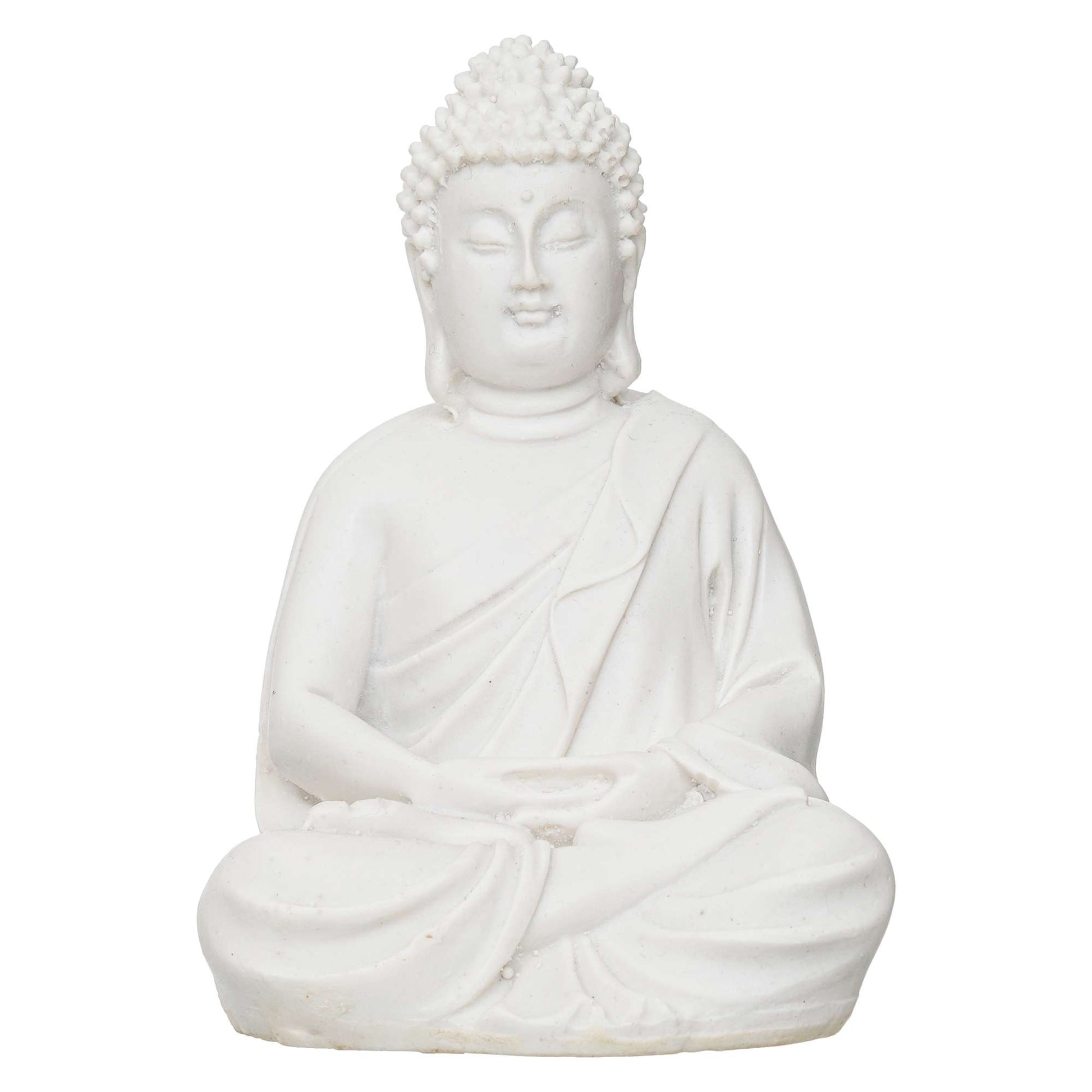 marble Meditating Buddha/Buddh/Gautam Buddha Statue Lord Figurine/Idol/Murti Gift Items Showpiece for HomeDecor Decoration Gifting (NMB-BD1)