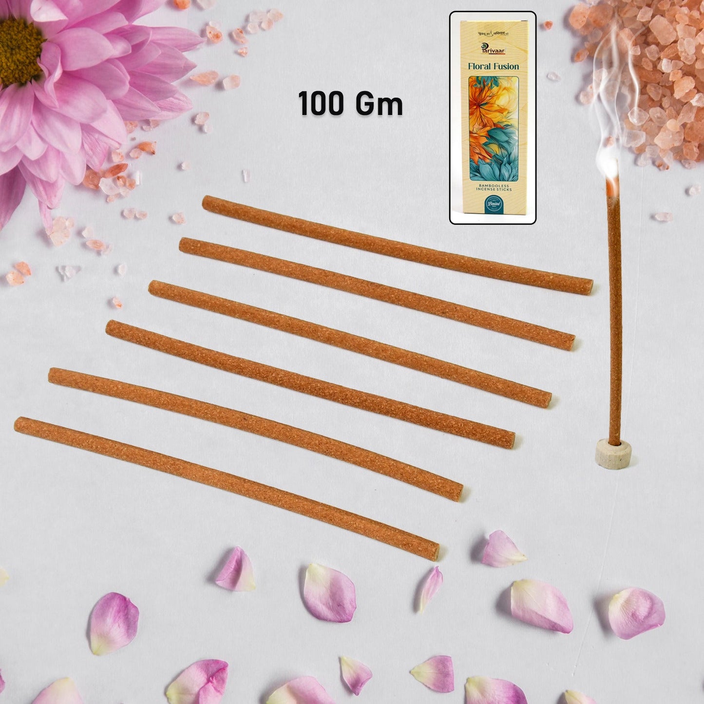 Premium Incense Sticks / Agarbatti (100 Gm / With Stand For Stick/ Mix Flavour) SWASTIK CREATIONS The Trend Point