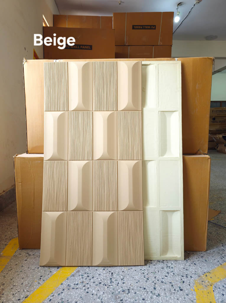 #Prismora - PU Panels New Design - Size 2x4ft - 5 color options - Min 8Pcs