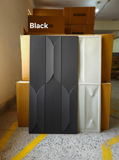 #Fluted Wings PU Panel New Design- 30mm thickness - Size 2x4ft - 4 color options - Min 8Pcs