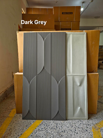 #Fluted Wings PU Panel New Design- 30mm thickness - Size 2x4ft - 4 color options - Min 8Pcs