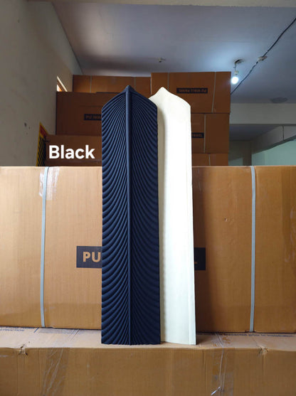 PU 3D Feather Panel (Size 8*36inch) (1 panel Covers Approx. 1.9 Sq Ft) - 5 colors Option - Min 8Pcs