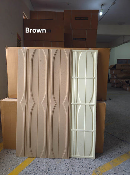 # Linea Curve PU Panel New Design- 30mm thickness - Size 2x4ft - 4 color options - Min 8Pcs
