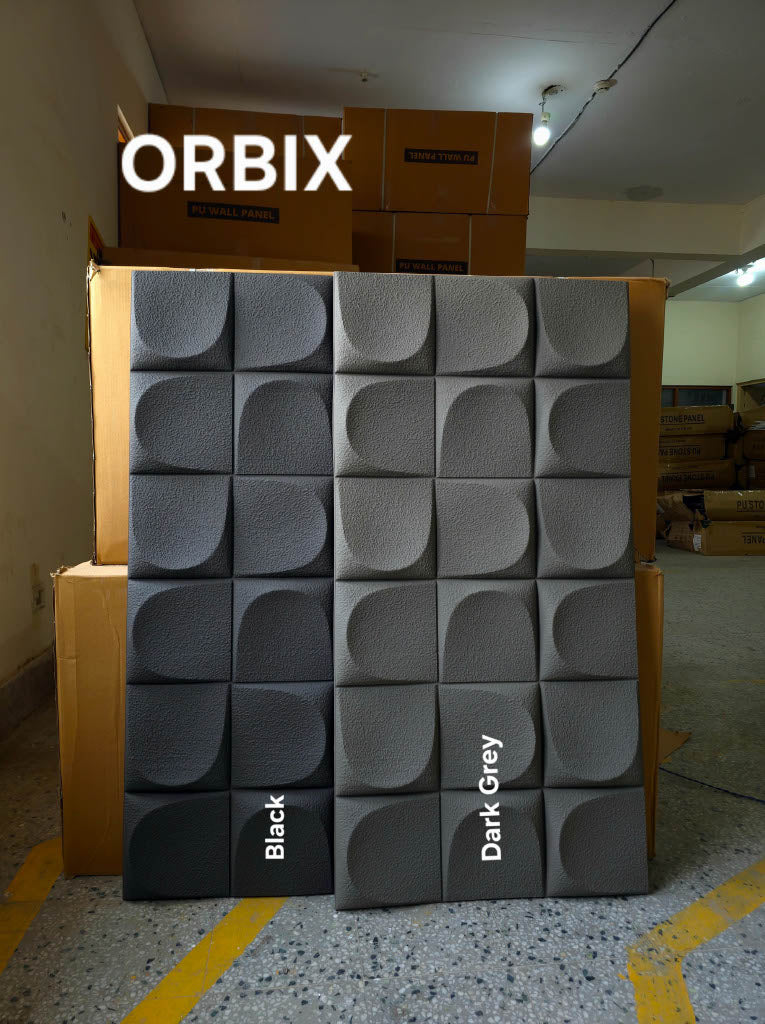 #Orbix 104 PU Panel - 40mm thickness - Size 2x4ft - 5 color options - Min 8Pcs