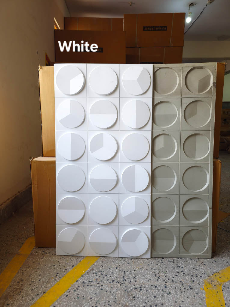 #GrovaStone 112 Without Mirror – 25mm PU Stone Finish Panels - Size 2x4ft - 5 color options - Min 8Pcs