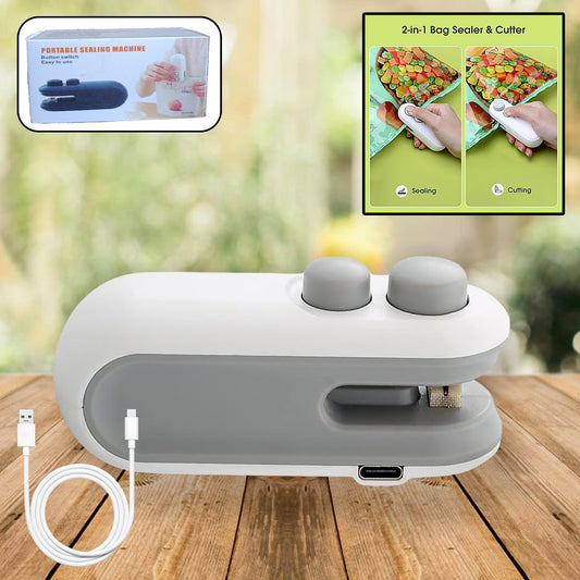 🔥Portable Mini Bag Sealing Machine for Food Storage Plastic Bags Snacks 👌