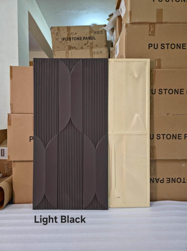 #Fluted Wings PU Panel New Design- 30mm thickness - Size 2x4ft - 4 color options - MOQ 8Pcs