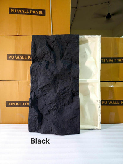 #StoneGuard101 - 100mm PU stone Panels (Size 2*4ft) - 5 colors option- MOQ 8Pcs