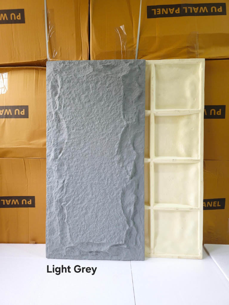 Economic Series - 50mm PU stone Panels - Size 2*4ft - MOQ 8Pcs