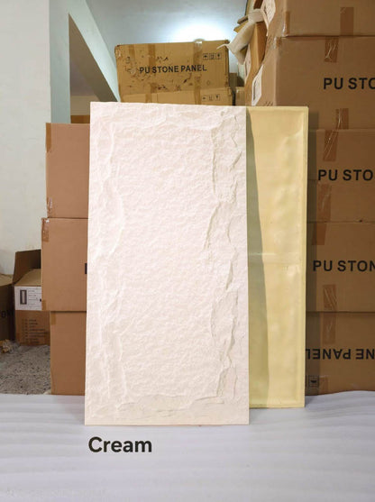 Economic Series - 50mm PU stone Panels - Size 2*4ft - MOQ 8Pcs