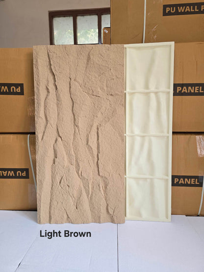 #Crackstone 130 PU Panel New Design- 35mm thickness - Size 2x4ft - 5 color options - MOQ 8Pcs