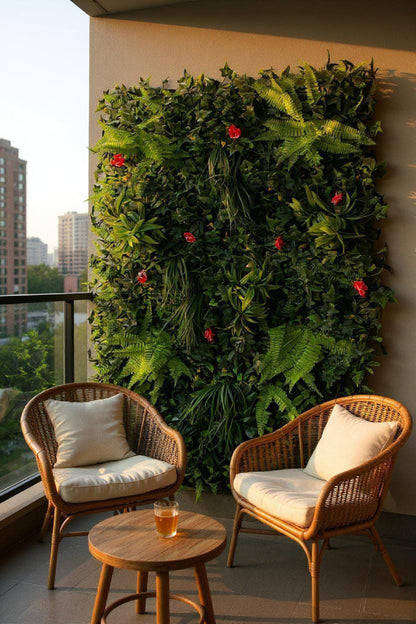 Code 55 - Premium 1x1 mtr Artificial Vertical Garden Panel