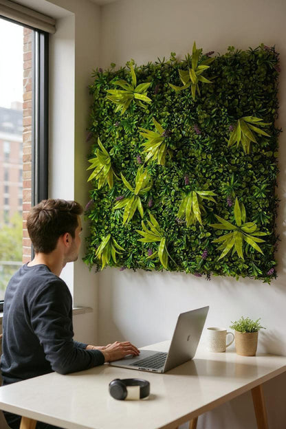 Code 57 - Premium 1x1 mtr Artificial Vertical Garden Panel