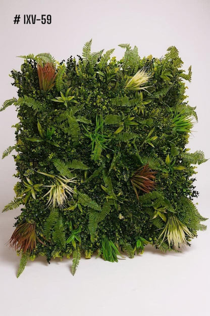 Code 59 - Premium 1x1 Mtr Artificial Vertical Garden Panel
