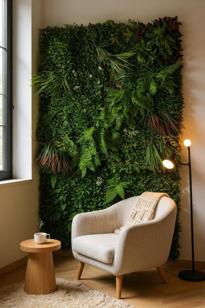 Code 62 - Premium 1x1 Mtr Artificial Vertical Garden Panel